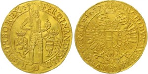 5 dukat Ferdinand II. 1637